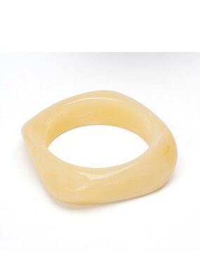 Resin Square-Edge Bangle Bracelet by Mayamar